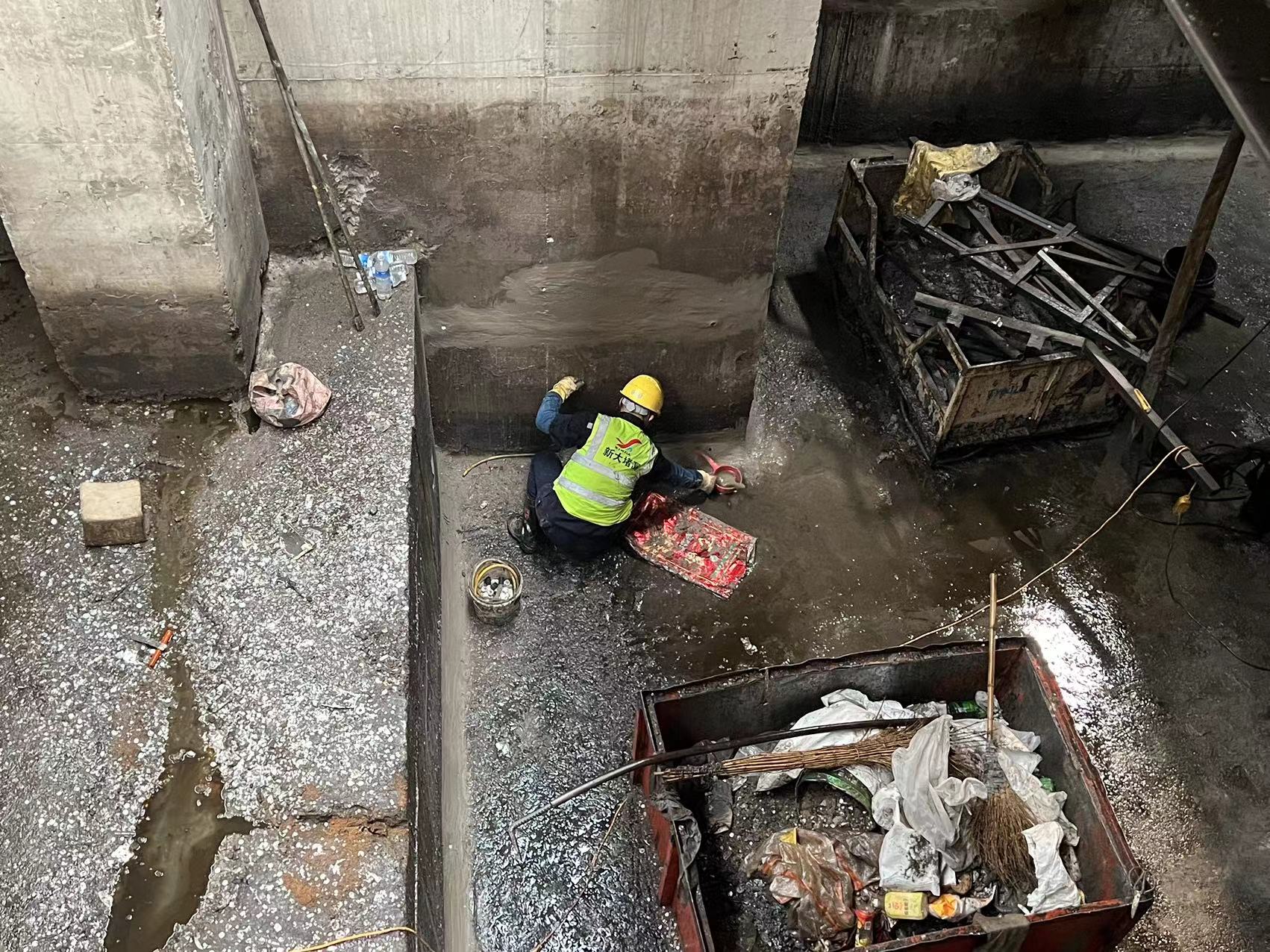 淮安涟水县基坑渗漏水堵漏